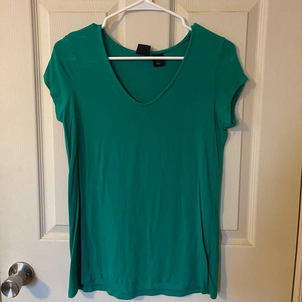 Green top.